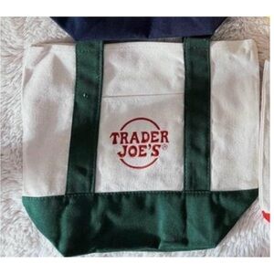 TRADER JOES MINI TOTE BAG.